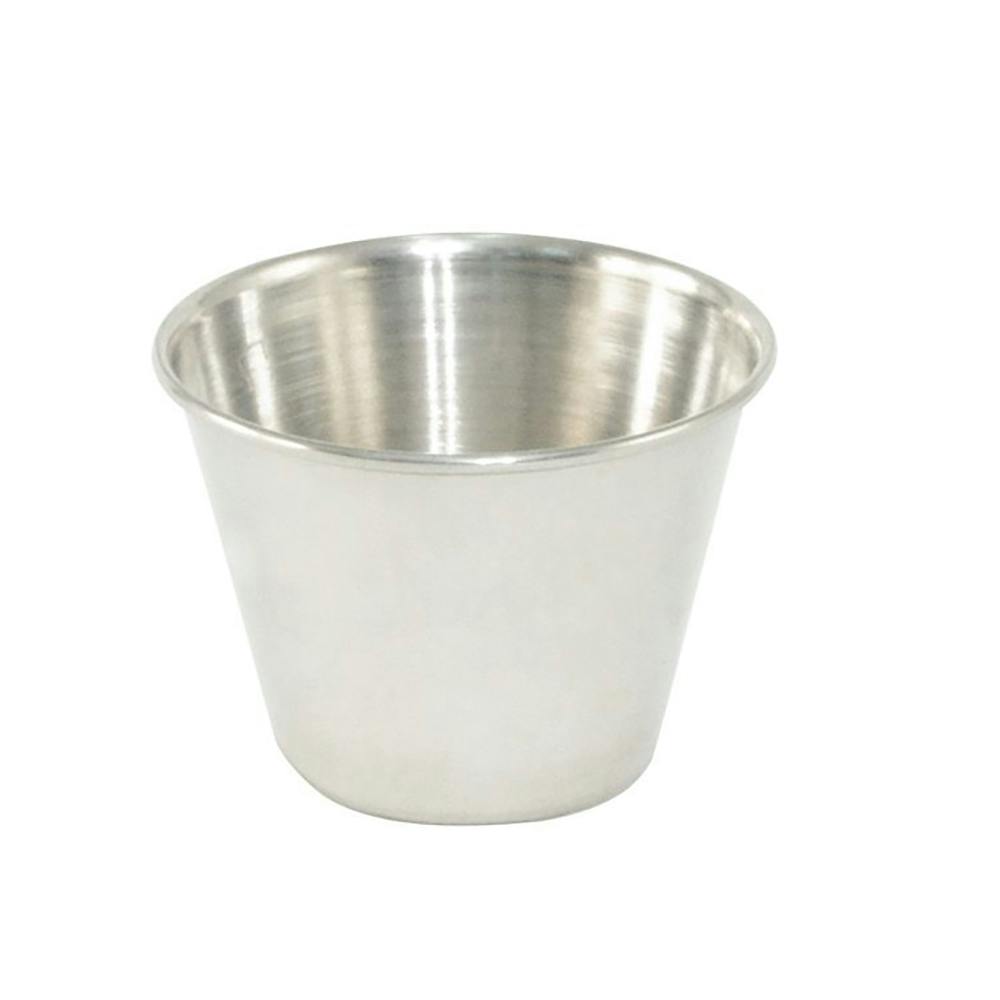 2.5 oz. Stainless Steel Sauce Cups - Package of 12