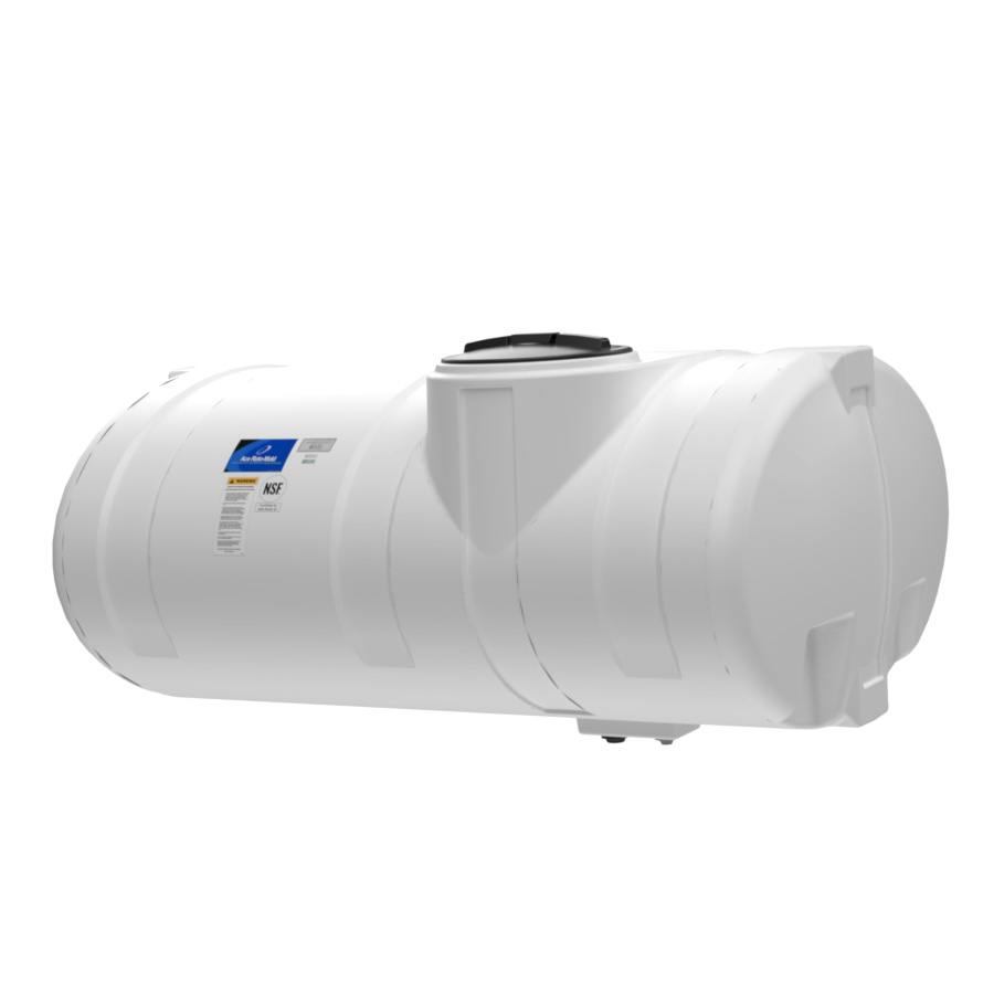 500 Gallon Elliptical Tank with 2.5" Standard Sump & Offset 16" Lid - 58" x 83" x 42"