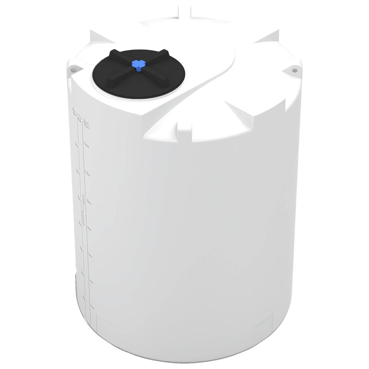 400 Gallon Tan XLPE ProChem® Process Chemical Tank (1.9 Specific Gravity) with 16" Lid - 47" Dia. x 62" Hgt.