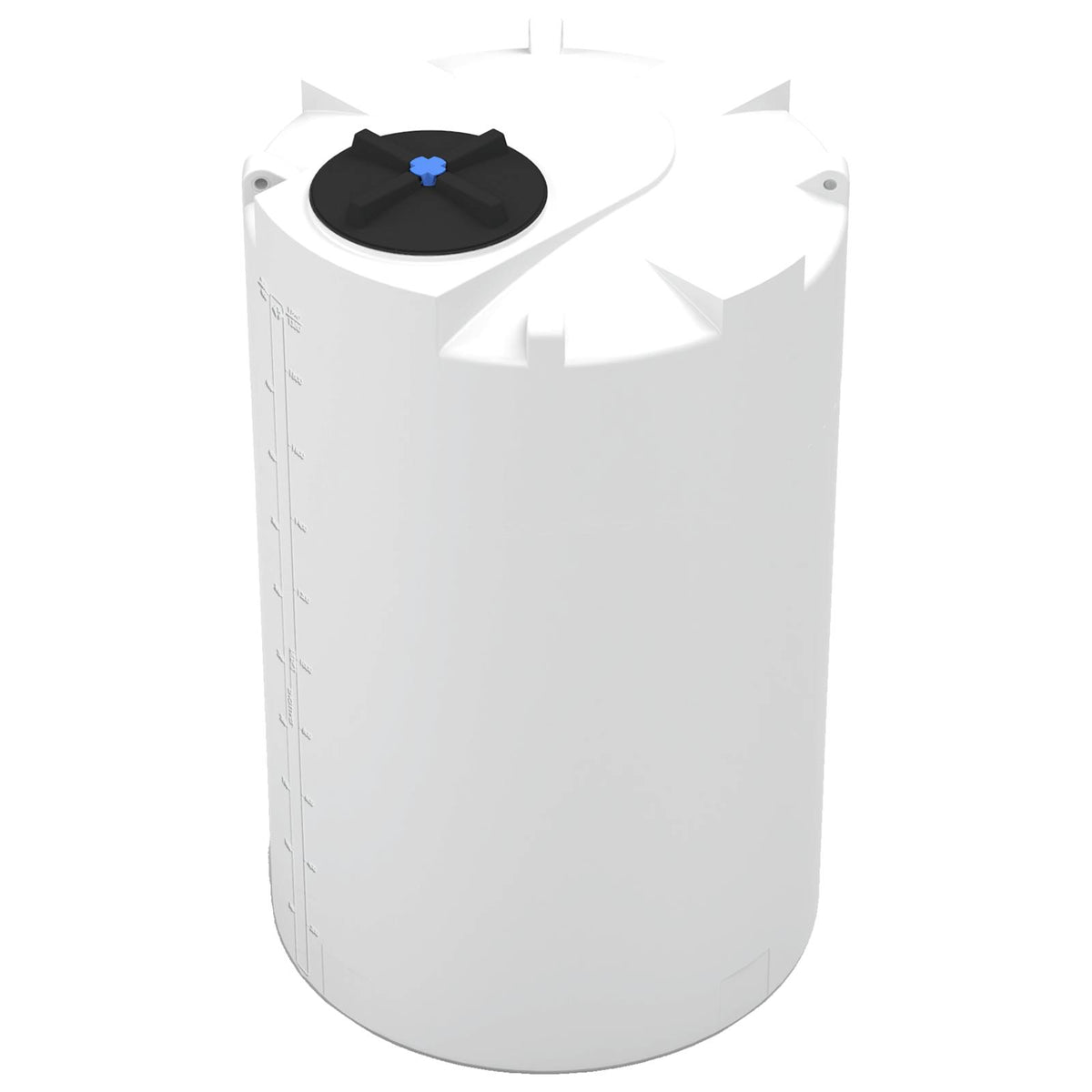 500 Gallon Natural MDLPE ProChem® Process Chemical Tank (1.9 Specific Gravity) with 16" Lid - 47" Dia. x 76" Hgt.