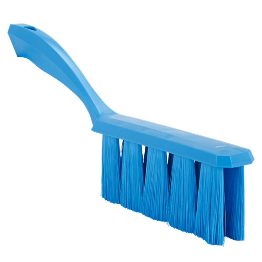 Blue Polypropylene Vikan® UST Bench Brush with Soft Polyester Bristles
