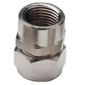 1" D1 x 1" FNPT Duratec® Nickel Plated Brass Adapter