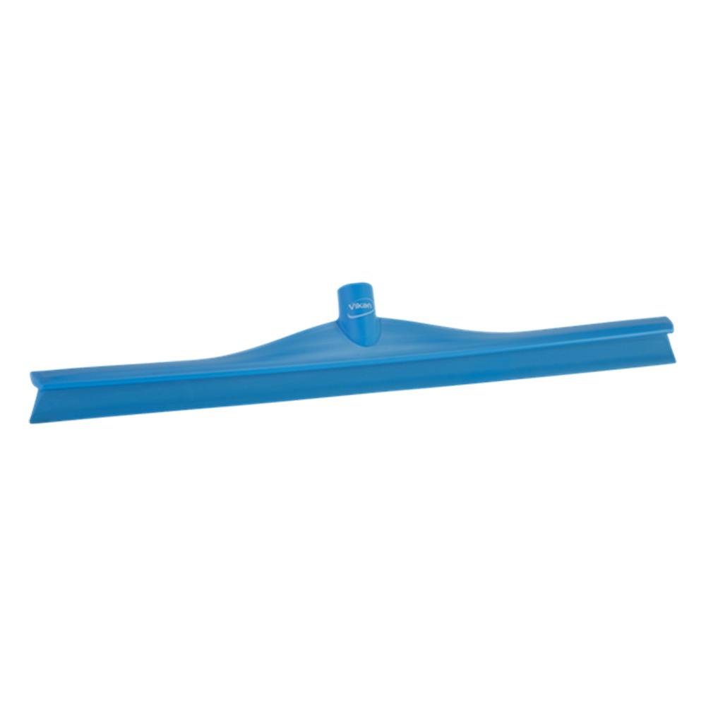23.6" Blue Polypropylene Vikan® Ultra Hygiene Squeegee with Single TPE Rubber Blade (Handle Sold Separately)