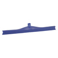 23.6" Purple Polypropylene Vikan® Ultra Hygiene Squeegee with Single TPE Rubber Blade (Handle Sold Separately)