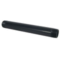 1-1/4" MNPT x 1-1/4" MNPT Smooth Gray Schedule 80 PVC Pipe Nipple - 12" L