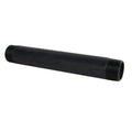 1-1/2" MNPT x 1-1/2" MNPT Smooth Gray Schedule 80 PVC Pipe Nipple - 12" L
