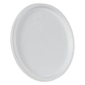 White LLDPE Snap-On Peel-Off Lid for 1 Gallon Round M5 Lightweight Buckets