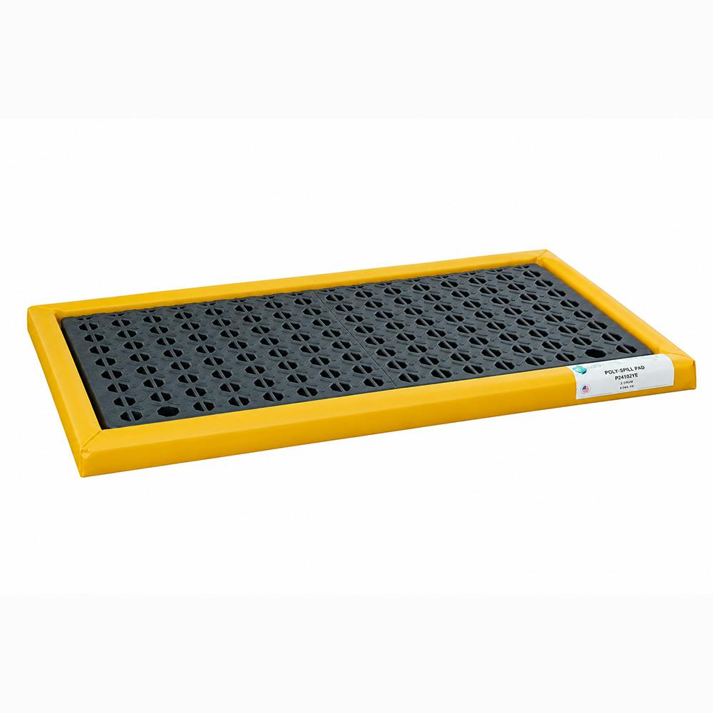 4 Gallon Poly-Spillpad™ with Grate 24" L x 48" W x 2" Hgt.