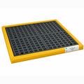 12 Gallon Poly-Spillpad™ with Grate 48" L x 48" W x 2" Hgt.