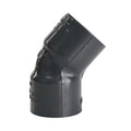 1/4" NPT Schedule 80 Gray PVC Threaded 45° Elbow