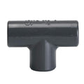 1/4" Schedule 80 Gray PVC Threaded Tee