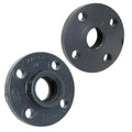 1-1/2" Schedule 80 Gray PVC Threaded 150 lb. Companion Flange