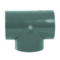 4" Schedule 80 Gray PVC Threaded Tee
