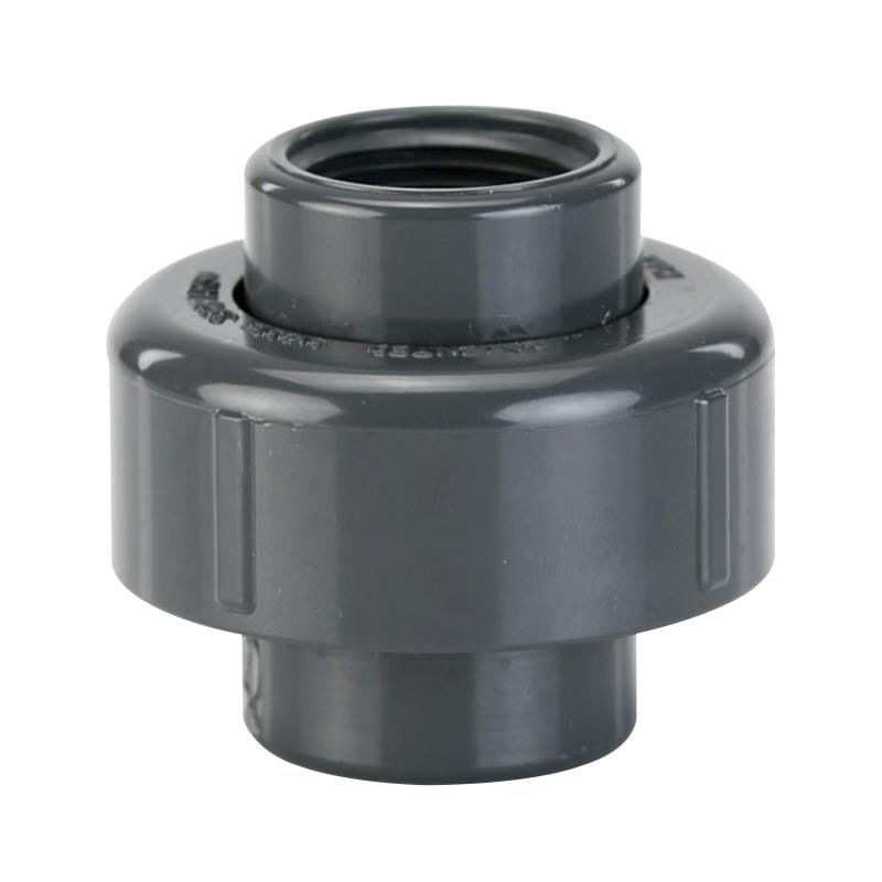 3/4" Schedule 80 Gray PVC Threaded Union