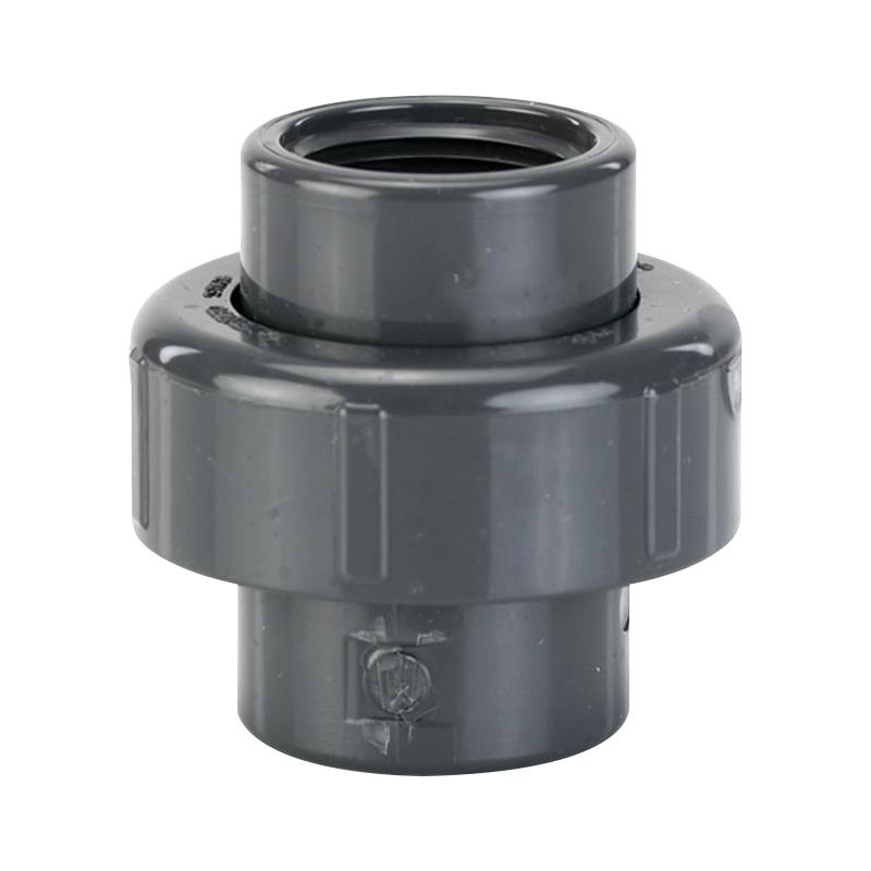 1" Schedule 80 Gray PVC Threaded Union