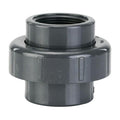 1-1/2" Schedule 80 Gray PVC Threaded Union