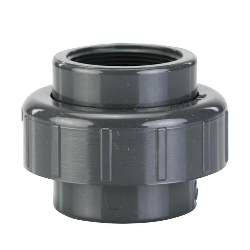 2" Schedule 80 Gray PVC Threaded Union