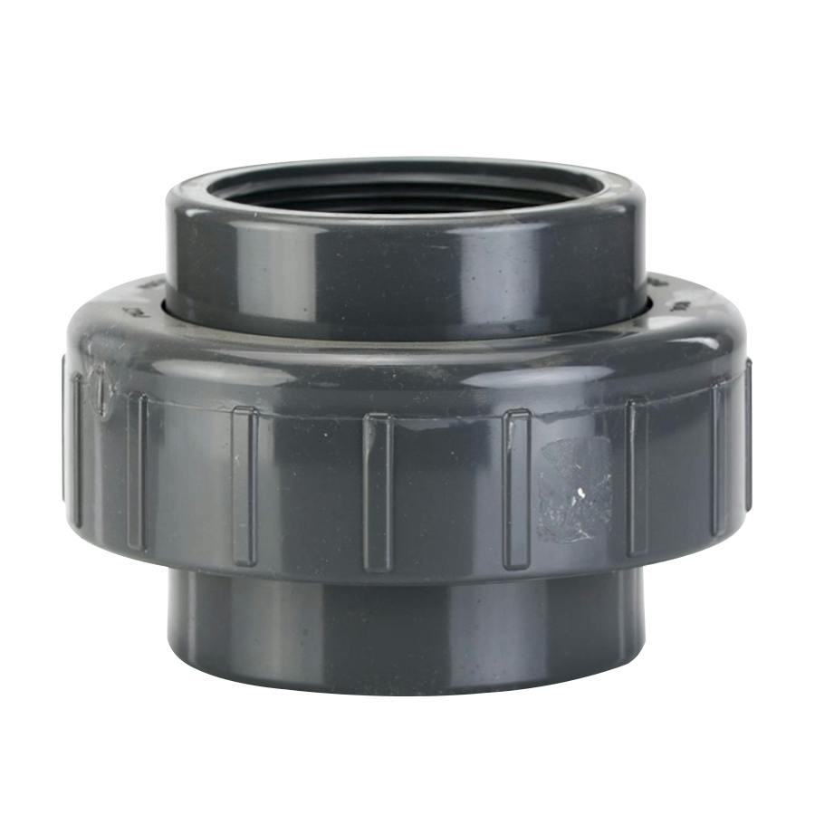 3" Schedule 80 Gray PVC Threaded Union