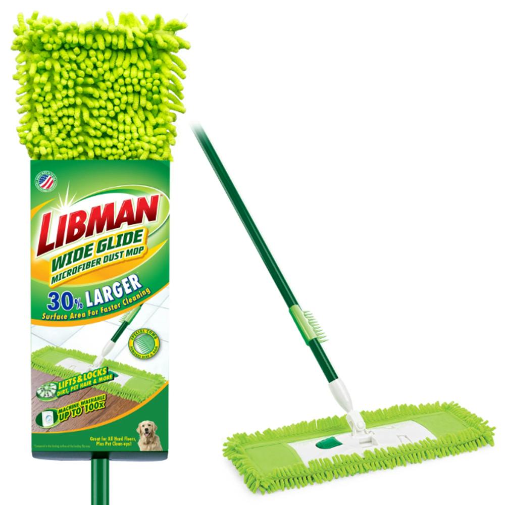 18.5" Click & Clean™ WideGlide™ Microfiber Dust Mop