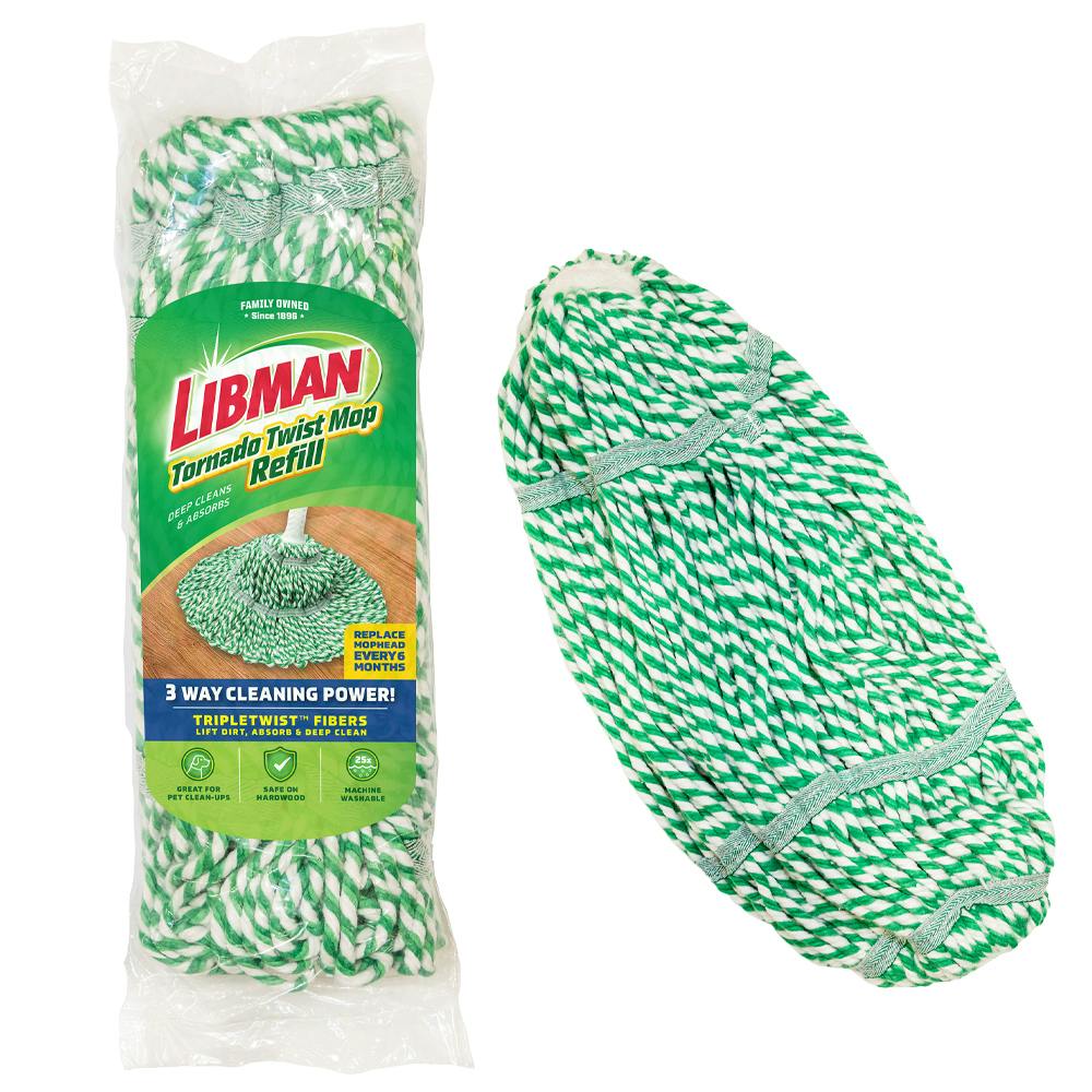 Libman® Click & Clean™ Tornado Twist Mop™ Refill Head