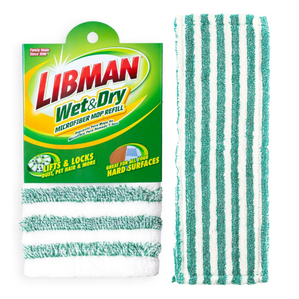 18.5" QuickGlide™ Microfiber Flat Mop Refill Pad