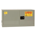15 Gallon Gray Eagle Add-On Cabinet with 2 Self-Closing Doors