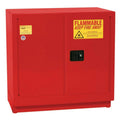 22 Gallon Red Eagle Under Counter Safety Cabinet with 2 Manual-Close Doors