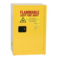 12 Gallon Eagle Space Saving Safety Cabinet with 1 Shelf & 1 Manual-Close Door