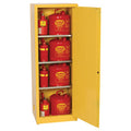 24 Gallon Eagle Space Saving Safety Cabinet with 3 Shelves & 1 Self-Closing Door