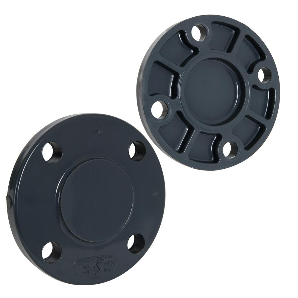 2" Schedule 80 Gray PVC 150 lb. Blind Flange