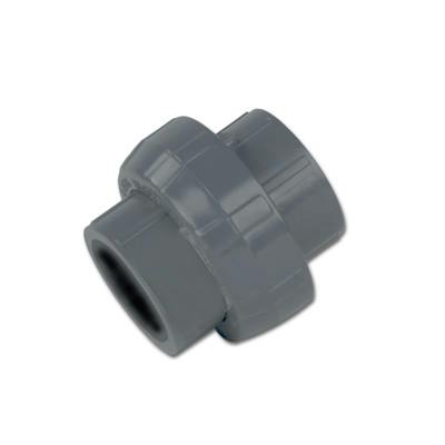 2" Schedule 80 Gray PVC Socket Union
