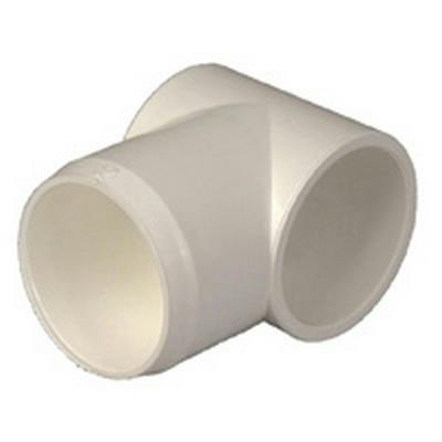 1-1/4" Black Slip Tee - Slip Opening 1.669"