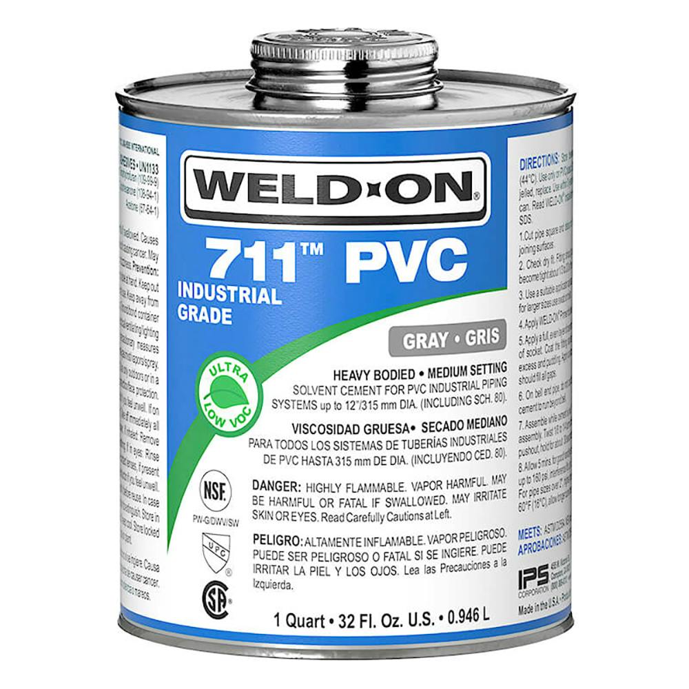 Pint Gray IPS® Weld-On® 711™ PVC Cement