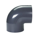 6" Schedule 40 Gray PVC Socket 90° Elbow