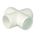 1" White Cross