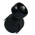 1-1/4" Black Caster & Insert Cap