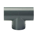 1" Schedule 40 Gray PVC Socket Tee
