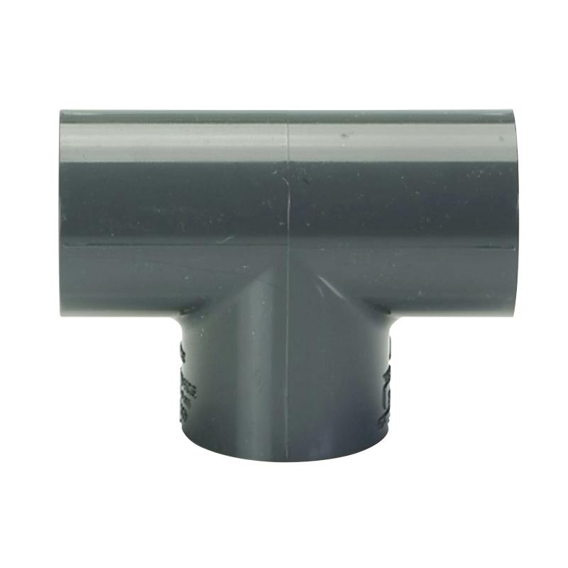 1" Schedule 40 Gray PVC Socket Tee