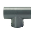 1-1/4" Schedule 40 Gray PVC Socket Tee