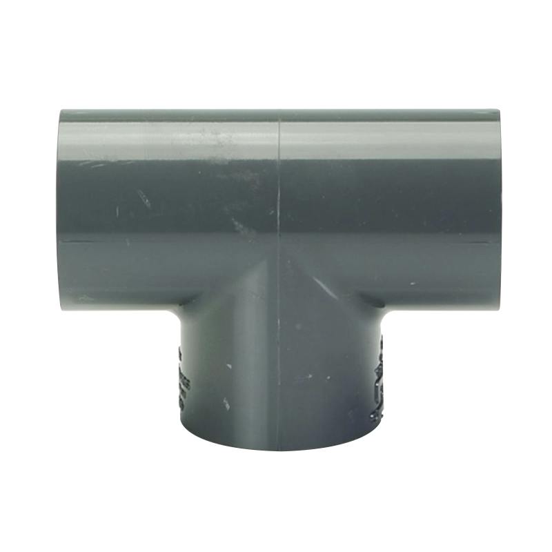 1-1/4" Schedule 40 Gray PVC Socket Tee