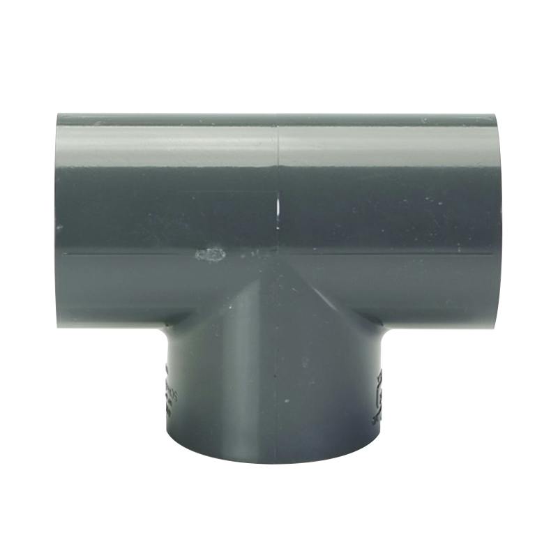 2" Schedule 40 Gray PVC Socket Tee