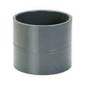 4" Schedule 40 Gray PVC Socket Coupling