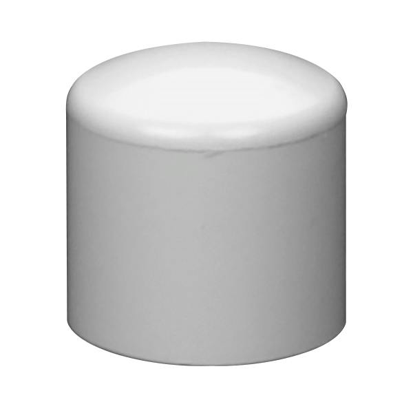 3/4" Schedule 40 White PVC Socket Cap