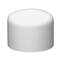 2-1/2" Schedule 40 White PVC Socket Cap