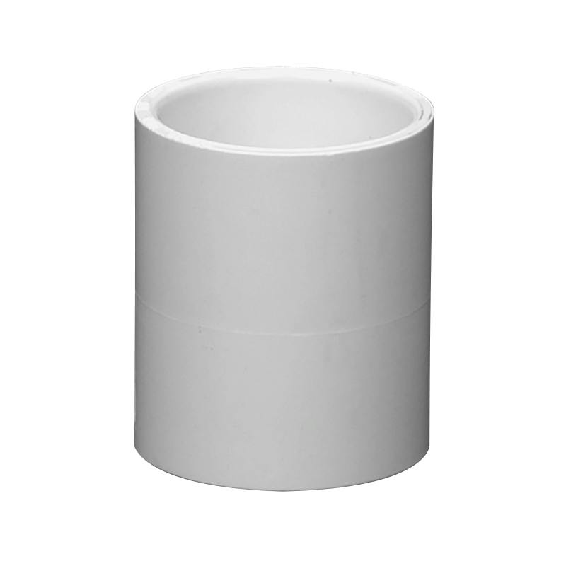 1-1/4" Schedule 40 White PVC Socket Coupling