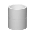 1-1/2" Schedule 40 White PVC Socket Coupling