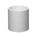 2" Schedule 40 White PVC Socket Coupling