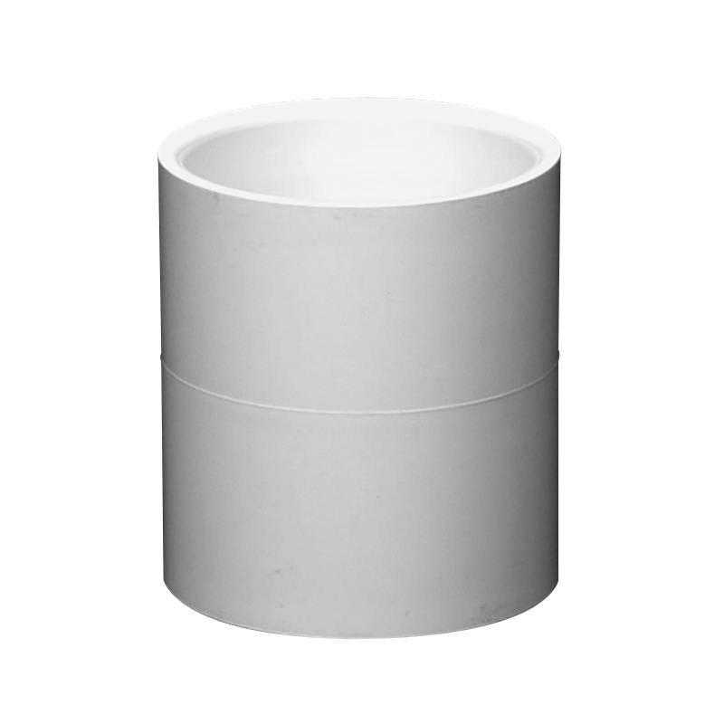 2-1/2" Schedule 40 White PVC Socket Coupling