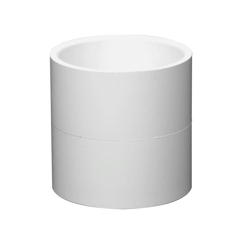 3" Schedule 40 White PVC Socket Coupling