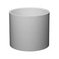 6" Schedule 40 White PVC Socket Coupling
